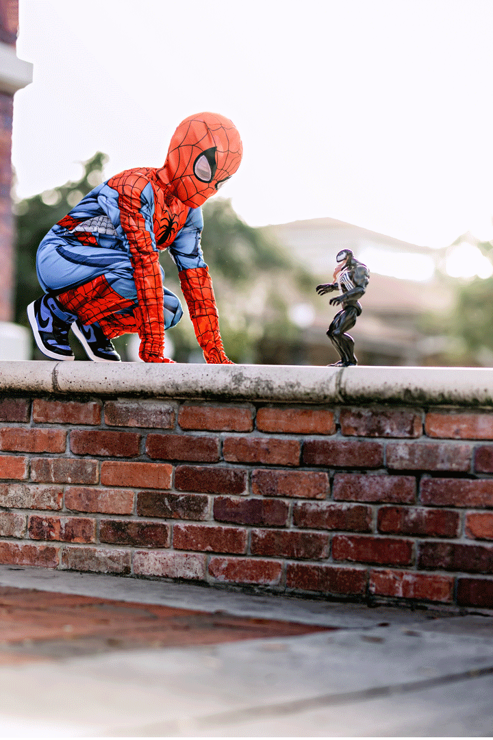 Spider-Man action GIF from fun shoot